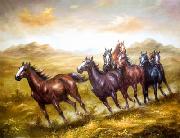unknow artist Horses 016 Spain oil painting artist